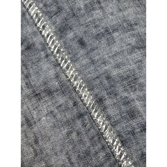 NEW! Gigi Moda Italy 100% Linen Tunic Blouse Asymmetric Hem Lightweight Blue - Picture 5 of 7